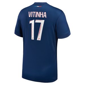 Maillot PSG Domicile 2024 2025 Vitinha (2)