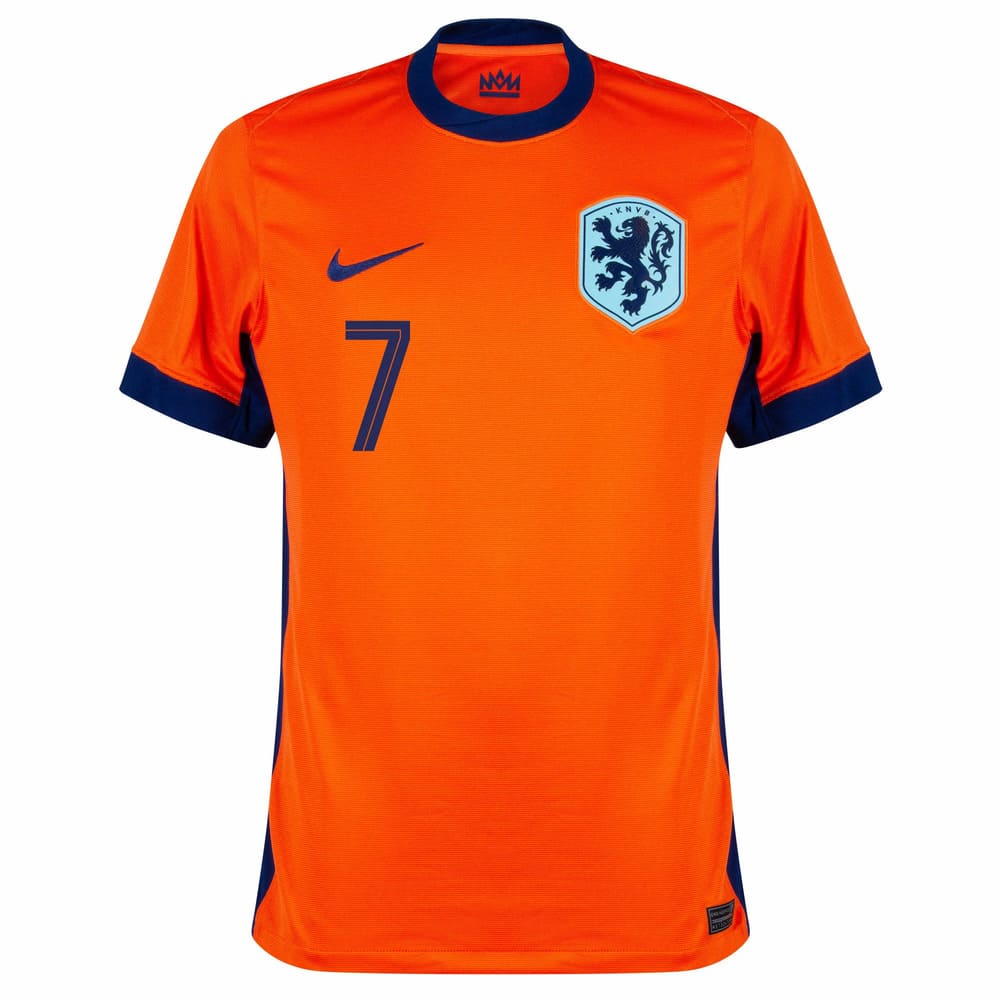 Maillot Pays Bas Euro 2024 Domicile Xavi (2)