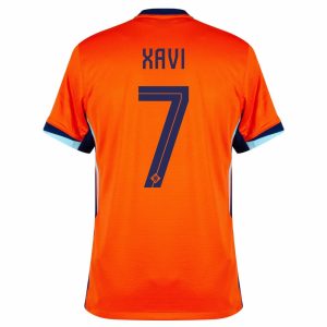 Maillot Pays Bas Euro 2024 Domicile Xavi (3)