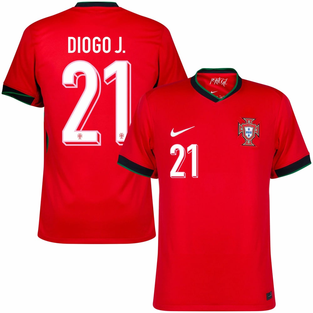 Maillot Portugal Domicile 2024 2025 Diogo J (1)