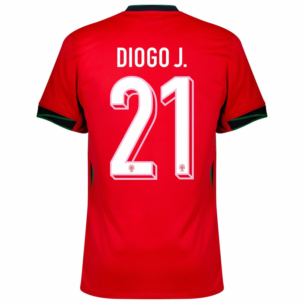 Maillot Portugal Domicile 2024 2025 Diogo J (3)