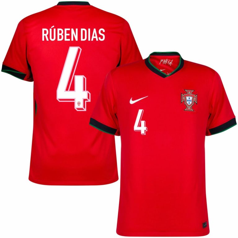 Maillot Portugal Domicile 2024 2025 Ruben Dias (1)