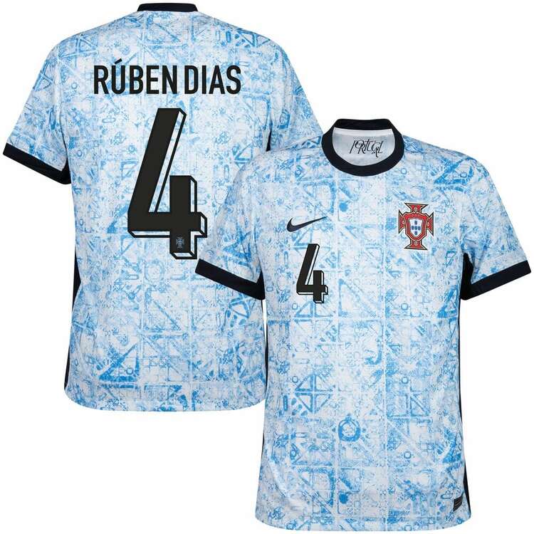 Maillot Portugal Exterieur 2024 2025 Ruben Dias (1)