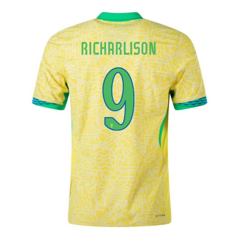 Maillot Bresil Domicile 2024 2025 Richarlison 2