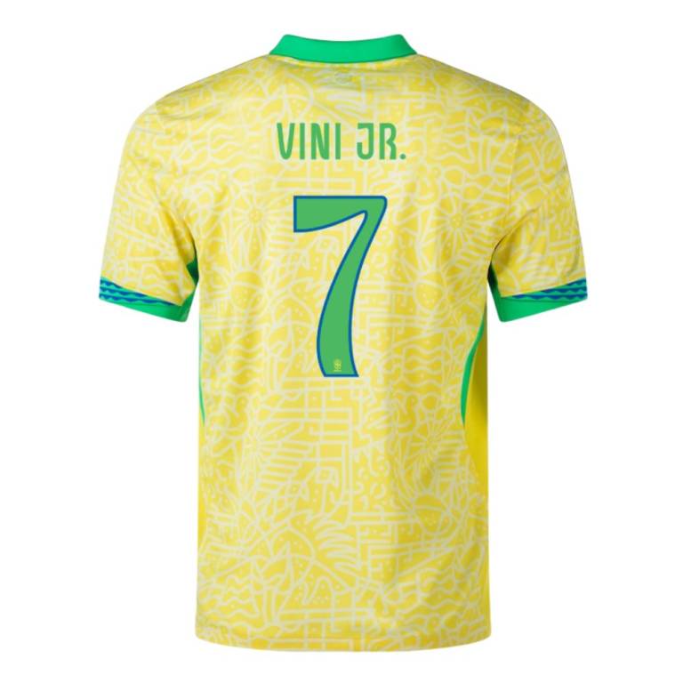 Brazil Home Jersey 2024 2025 Vini JR | Foot Soccer Pro