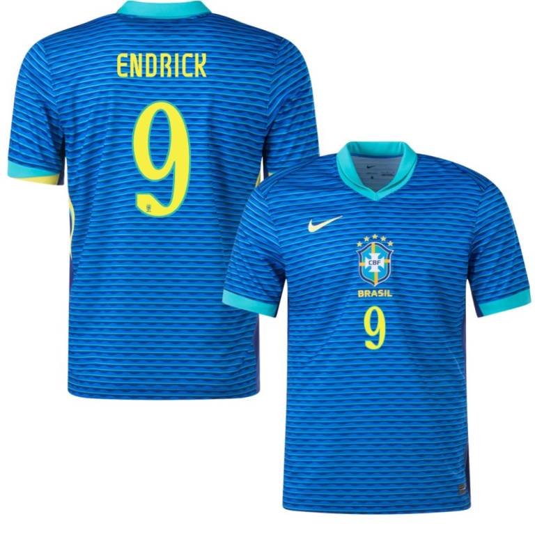 Brazil Away Jersey 2024 2025 Endrick | Foot Soccer Pro