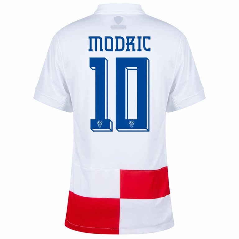 Maillot Croatie Domicile Euro 2024 Modric (2)