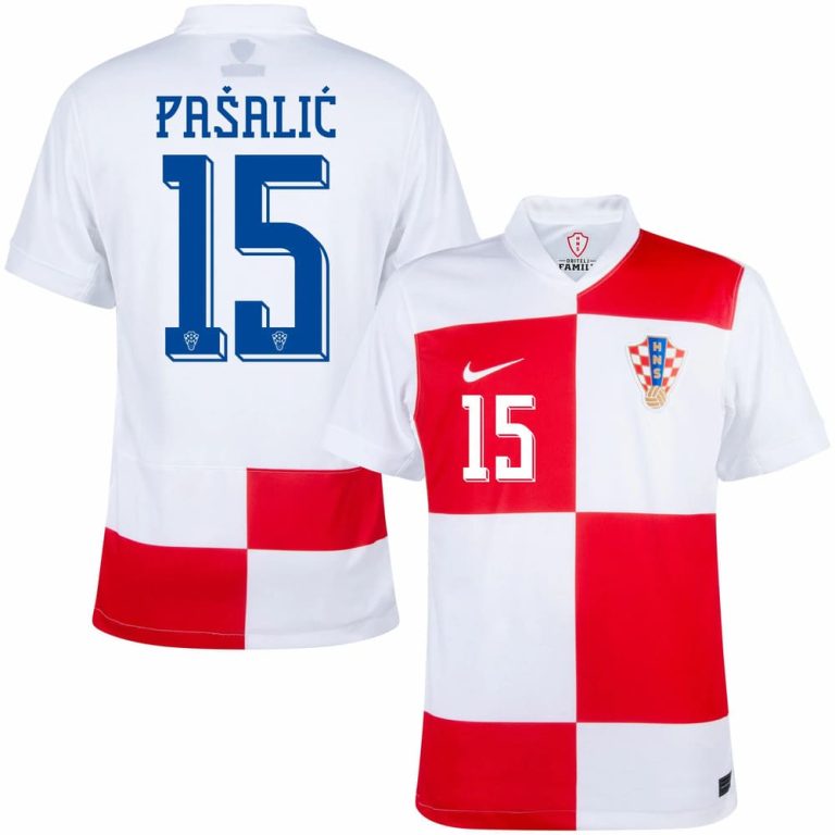 Maillot Croatie Domicile Euro 2024 Pasalic (1)