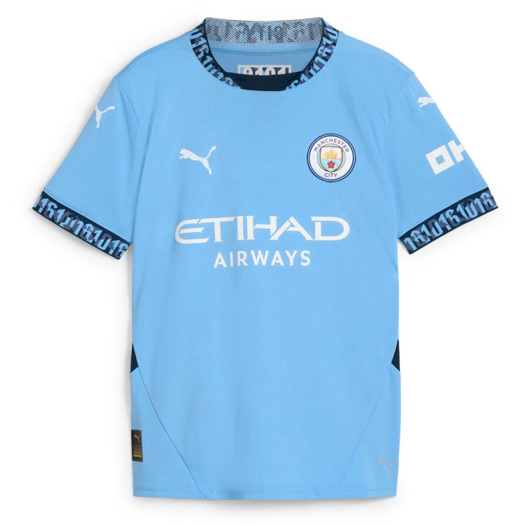 Maillot Enfant Manchester City Domicile 2024 2025 Haaland (2)