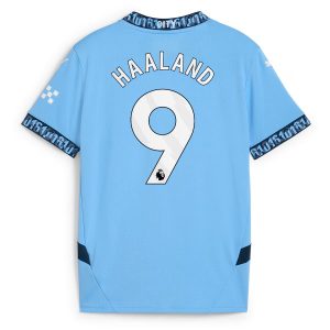 Maillot Enfant Manchester City Domicile 2024 2025 Haaland (3)