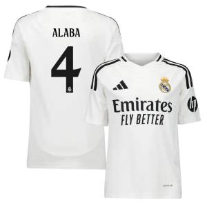 Maillot Enfant Real Madrid Domicile 2024 2025 Alaba sm