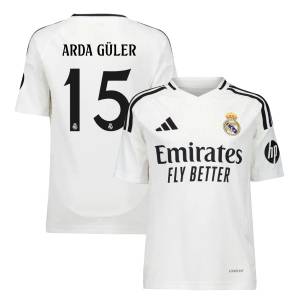 Maillot Enfant Real Madrid Domicile 2024 2025 Arda Güler