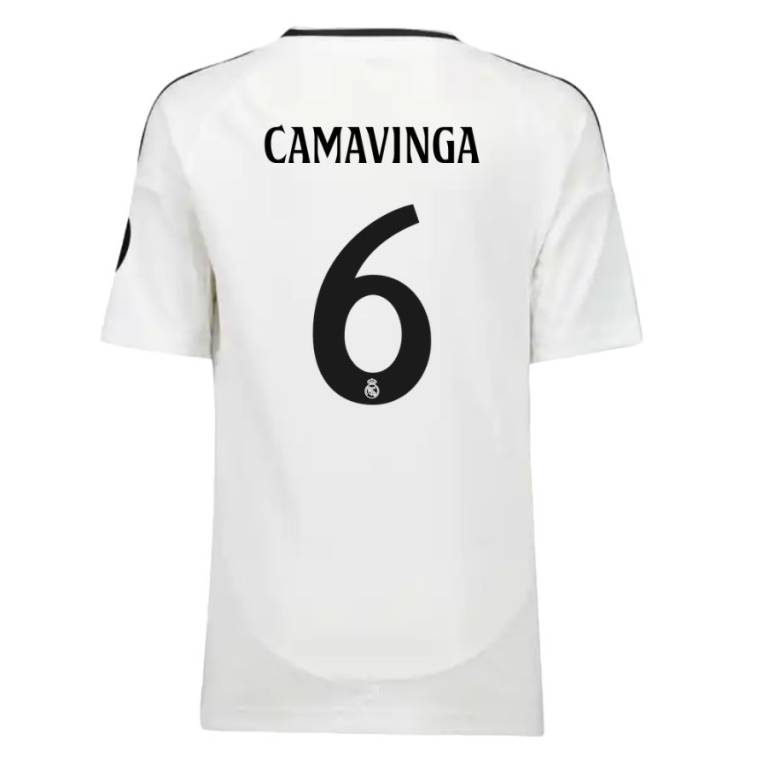 Maillot Enfant Real Madrid Domicile 2024 2025 Camavinga 2-