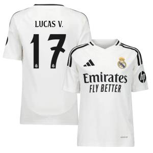 Maillot Enfant Real Madrid Domicile 2024 2025 Lucas V.