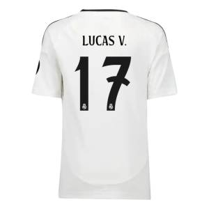 Maillot Enfant Real Madrid Domicile 2024 2025 Lucas V. 2