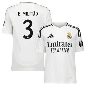 Maillot Enfant Real Madrid Domicile 2024 2025 Militão sm