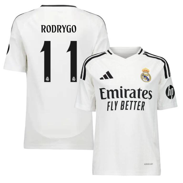 Maillot Enfant Real Madrid Domicile 2024 2025 Rodrygo