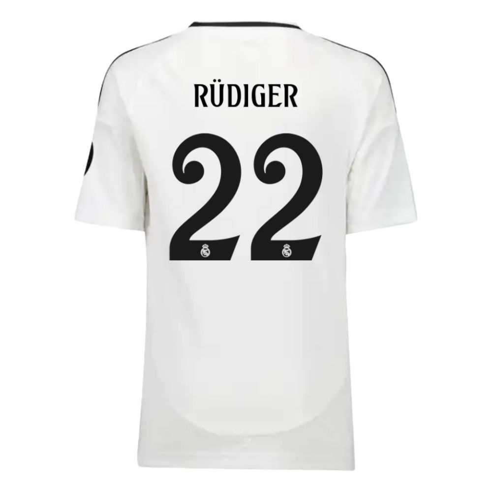 Maillot Enfant Real Madrid Domicile 2024 2025 Rüdiger 2