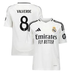 Maillot Enfant Real Madrid Domicile 2024 2025 Valverde