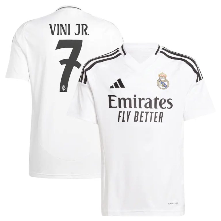 Maillot Enfant Real Madrid Domicile 2024 2025 Vini Jr (1)