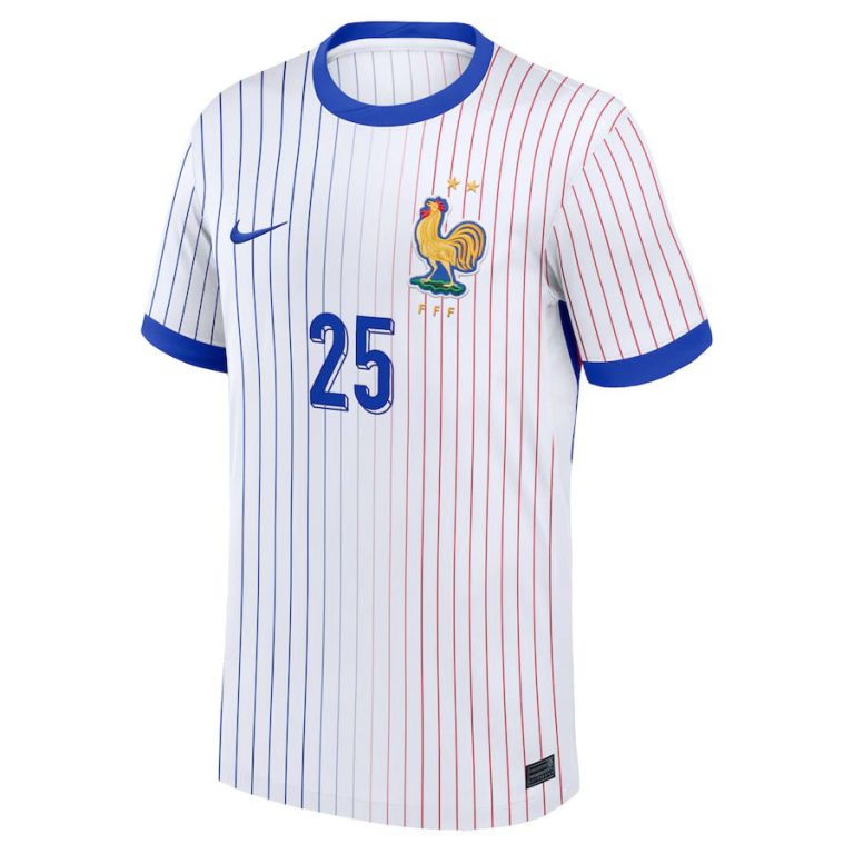 Maillot Equipe de France Exterieur Euro 2024 Barcola (2)