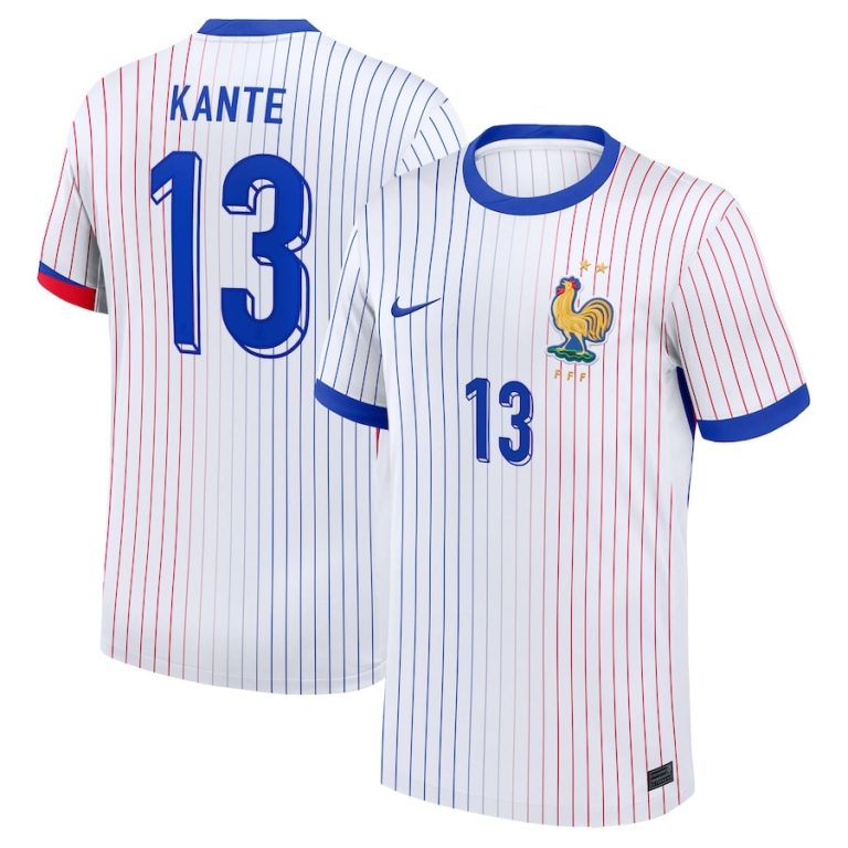 Maillot Equipe de France Exterieur Euro 2024 Kante (1)