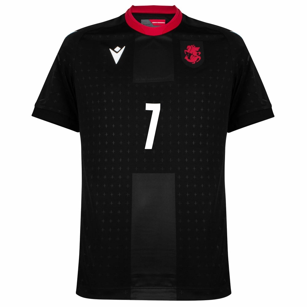Maillot Georgie Exterieur Euro 2024 KVARATSKHELIA (3)