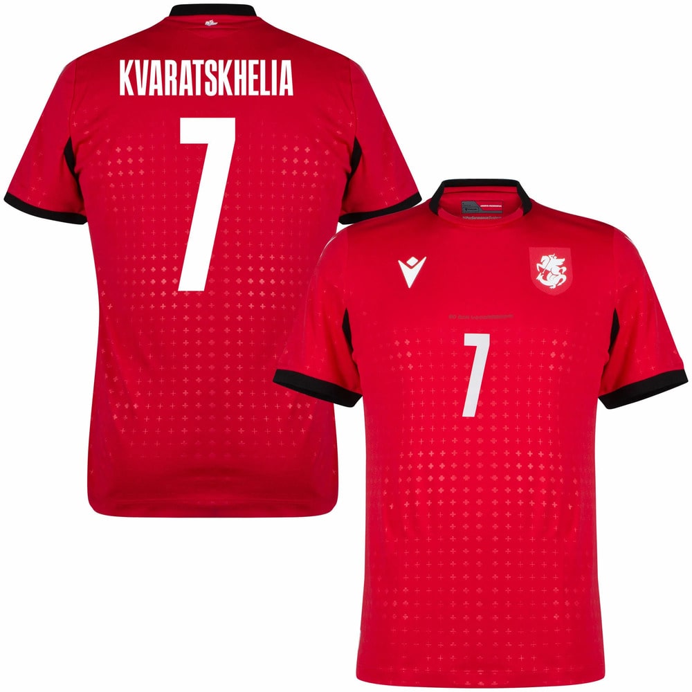 Maillot Georgie Third Euro 2024 KVARATSKHELIA (1)