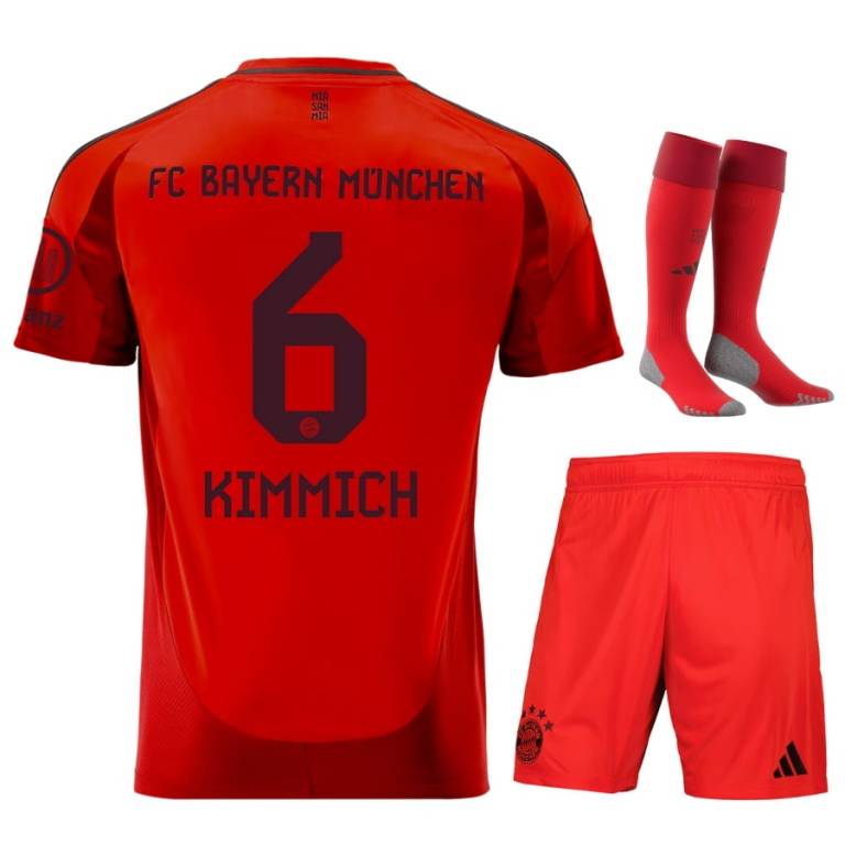 Maillot Kit Enfant Bayern Munich Domicile 2024 2025 Kimmich-