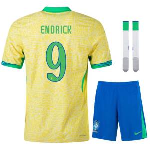 Maillot Kit Enfant Bresil Domicile 2024 2025 Endrick-