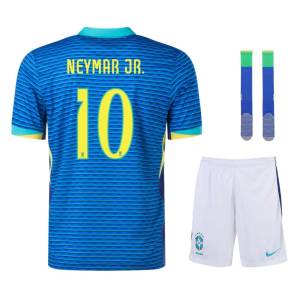Maillot Kit Enfant Bresil Exterieur 2024 2025 Neymar Jr.