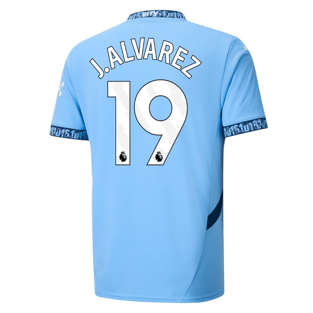Maillot Manchester City Domicile 2024 2025 Alvarez (2)