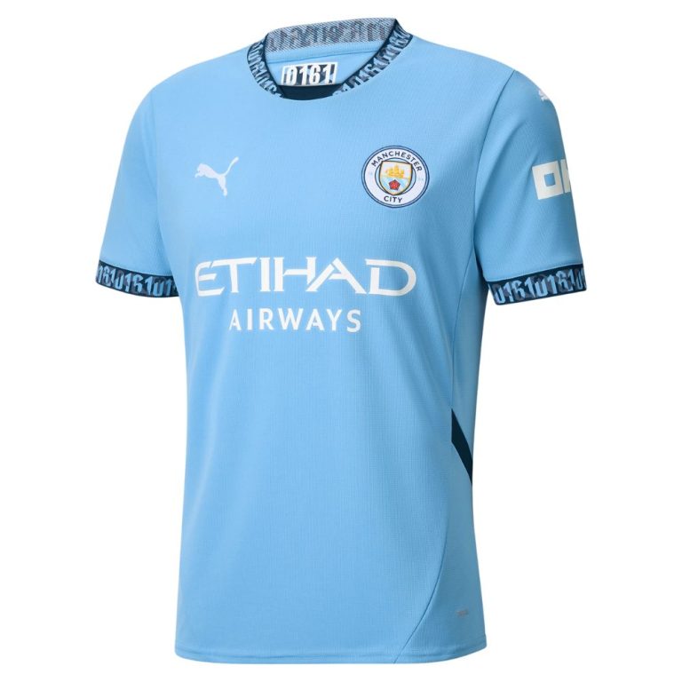 Manchester City Home Jersey 2024 2025 Lewis Foot Soccer Pro