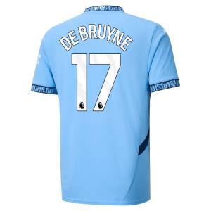 Maillot Manchester City Domicile 2024 2025 De Bruyne 2-