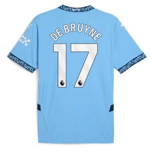 Maillot Manchester City Domicile 2024 2025 De Bruyne (2)