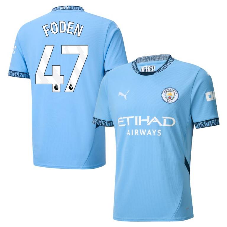 Maillot Manchester City Domicile 2024 2025 Foden-