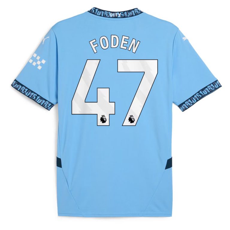 Maillot Manchester City Domicile 2024 2025 Foden (2)