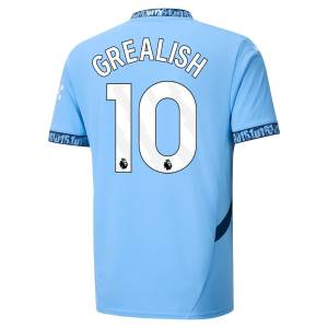 Maillot Manchester City Domicile 2024 2025 Grealish 2