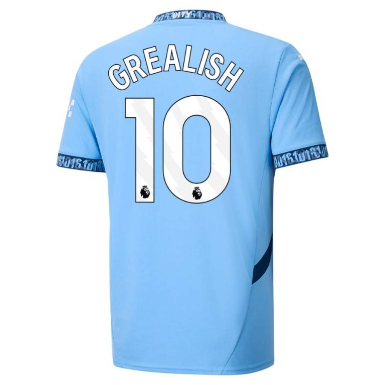 Maillot Manchester City Domicile 2024 2025 Grealish 2