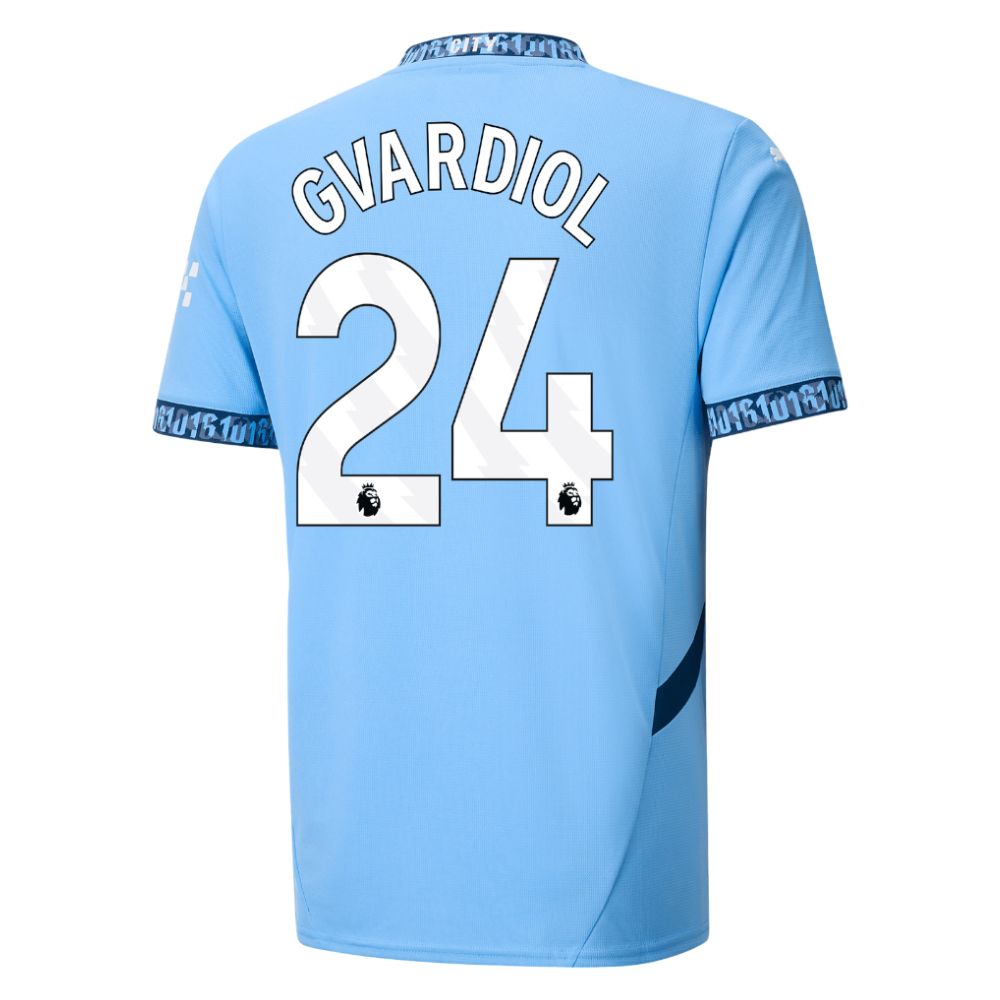 Maillot Manchester City Domicile 2024 2025 Gvardiol 2