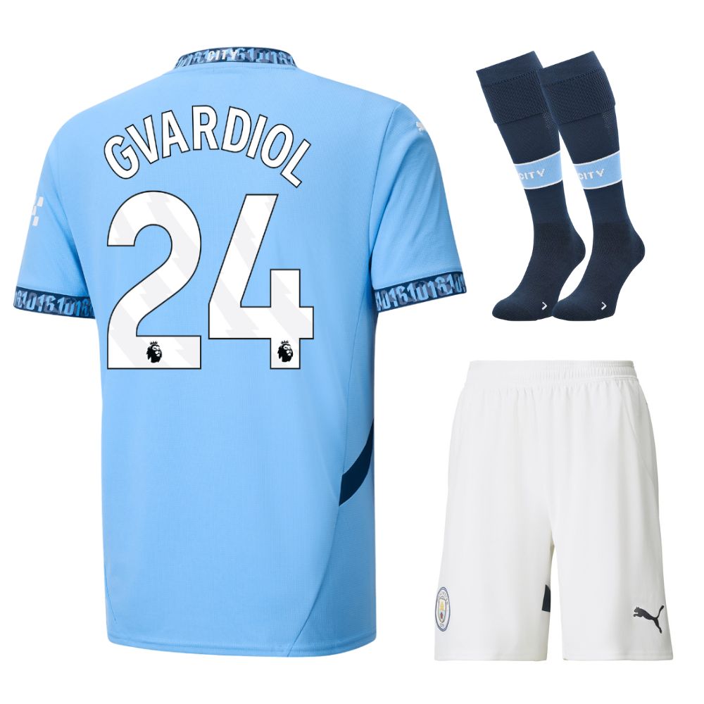 Maillot Manchester City Domicile 2024 2025 Gvardiol 3