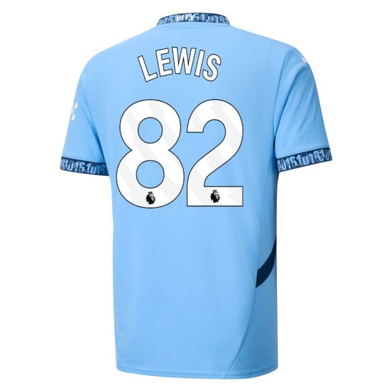 Maillot Manchester City Domicile 2024 2025 Lewis 2