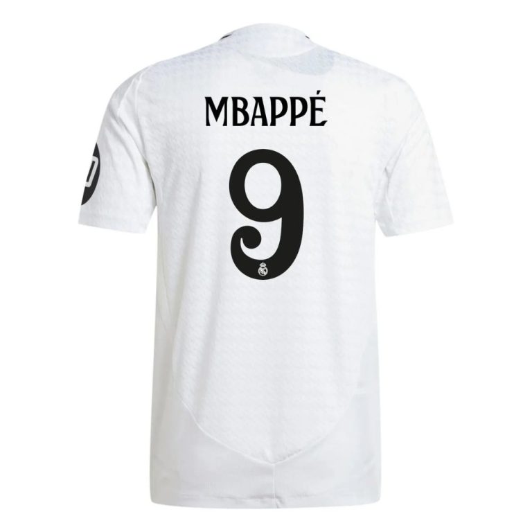 Maillot Match Real Madrid Domicile 2024 2025 Mbappe (2)