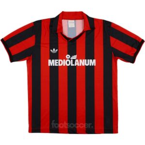 Maillot Milan AC Domicile 1990 1991