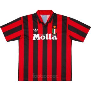 Maillot Milan AC Domicile 1992 1993