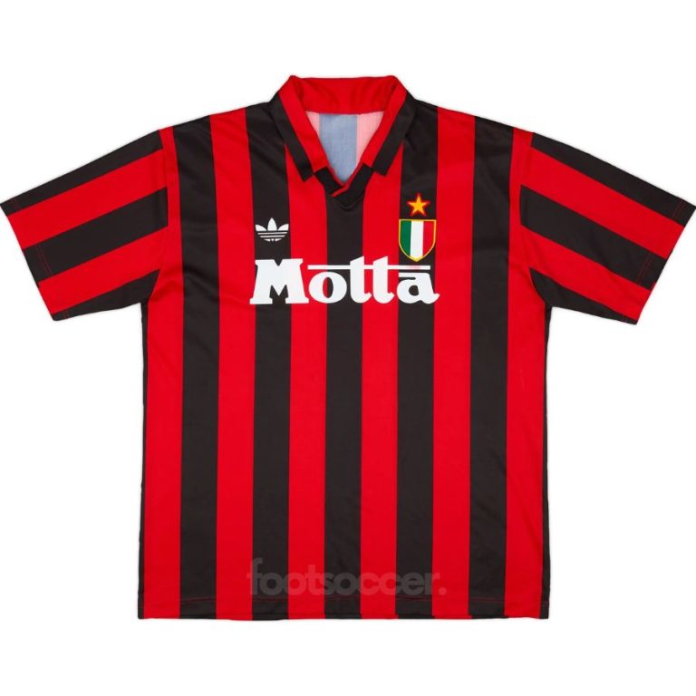 Maillot Milan AC Domicile 1992 1993