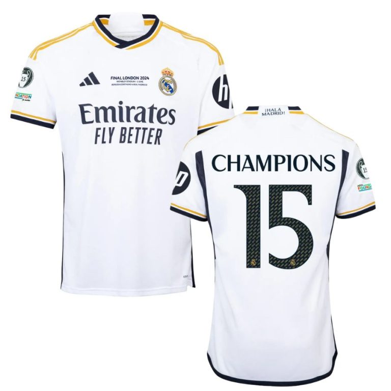 Maillot Real Madrid 2023 2024 Champions 15 (1)