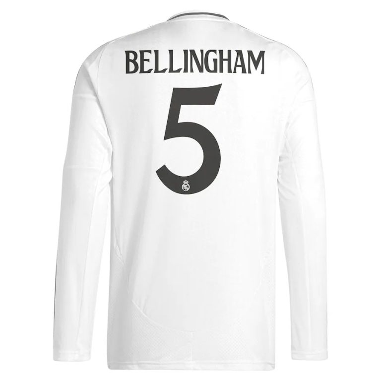 Maillot Real Madrid 2024 2025 Bellingham Manches Longues (2)