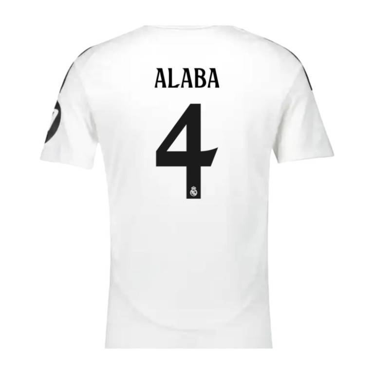 Maillot Real Madrid 2024 2025 Domicile Alaba 2