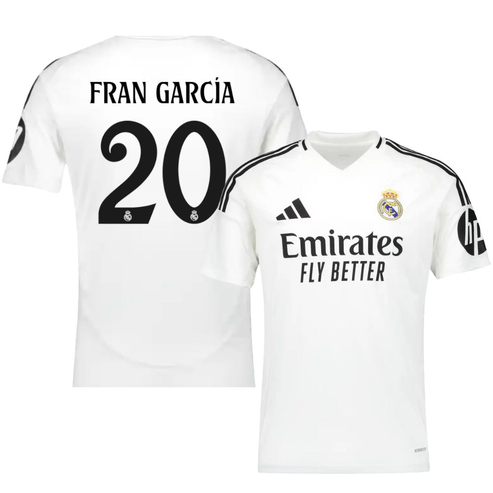 Real Madrid Jersey 2024 2025 Home Fran García | Foot Soccer Pro